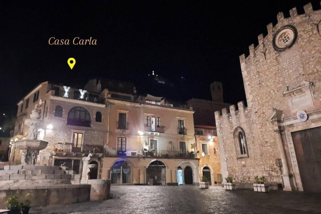 Casa Carla Al Duomo Apartment Taormina Bagian luar foto